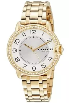 Casual Watch Arden 14503810 Yellow Gold [Coach] Women s [Item]