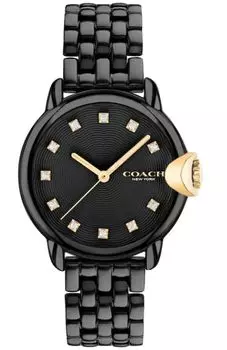 Casual Watch Arden 14503821 Black [Coach] Women s [Item] чёрный