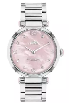 Casual Watch Carry 14000075 Silver [Coach] Women s [Item]