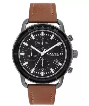 Casual Watch Cruiser 14602612 Brown [Coach] Men s [Item]