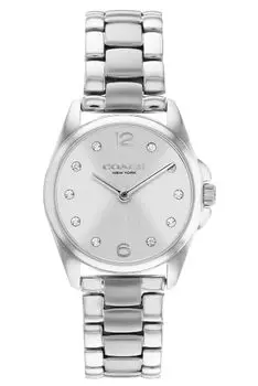 Casual Watch Grayson 14000089 Silver [Coach] Women s [Item]