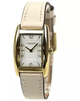 Casual Watch Leeds 14504314 Ivory [Coach] Women s [Item]