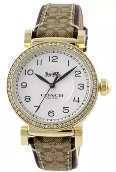 Casual Watch Madison 14503397 Brown [Coach] Women s [Item]