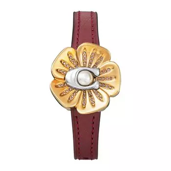 Casual Watch Tea Rose 14504150 Red [Coach] Women s [Item]