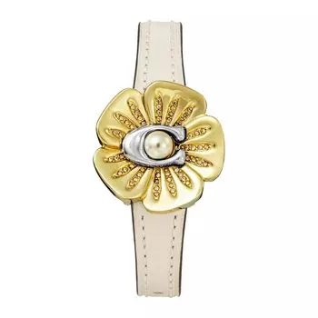 Casual Watch Tea Rose 14504151 White [Coach] Women s [Item]