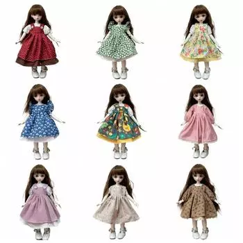 Casual Wears Doll Elegant Dresses Humanoid Doll Doll Princess Skirt 30cm Doll Clothes Girl Gifts Style 7