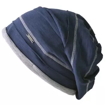 CasualBox Тонкий Хлопок Стежок Линия Большие Часы Большой Размер Шляпа Лето [Шарм] 100% [Свободный Размер/Темно-синий]