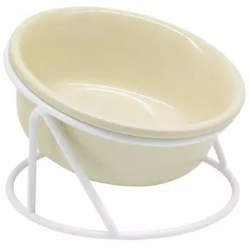Cat 15 Degree Cat Food Легко защищает шейный отдел позвоночника Собачий корм Вода Pet Removable Pet Water Cat Food Предотвращает плевки Легко лечит тарелку Посуда,
