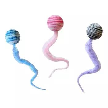 Cat 3 Cat Pet Отсутствие стресса для взрослых кошек Cat Color Bouncing Quiet Chasing Toys, Pieces, Ball, Toy, Exercise, Relief, Kittens, Cats, Play, Ball, Play,