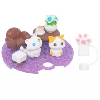 Cat Acrylic Lid Charms with Funny Tumbler Straw Plug Replacement Cup Top Decor for Stanley 40oz Tumbler with Handle CHINA