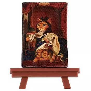 CAT ART Canvas Collection Nyai Gacha Gacha Капсульная игрушка [4. XIV/Гиацинт Ньяго] (один предмет)