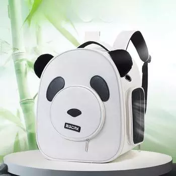 Cat Bag Going Out Portable Pet Backpack Cartoon Breathable Backpack Cat Backpack Cat Outing Bag 33*40*22cm