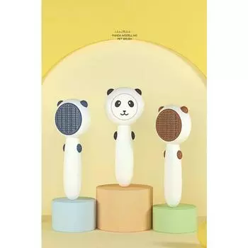 Cat Brush Pet Hair Remover Cat Grooming One Button Combs for Dogs Hair Knot Opening Cleaning Comb Massage Cat Brush Pet Supplies