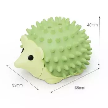 Cat Catnip Toy Multifunctional Wall Sticker Hedgehog Tickler Teeth Grinder Cat Self-Entertainment Toys Pet Supplies синий