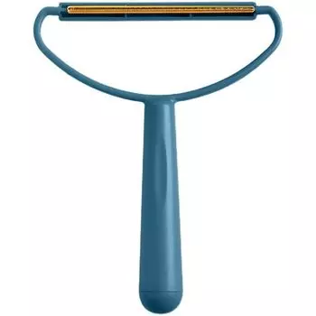 Cat Cleaner Double-Sided Clothes Pet Supplies Bristle Navy blue