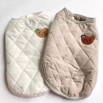 Cat clothes Winter Siamese cat kitten thermal vest Winter hairless cat thickened vest XS about 2-1.5 kg