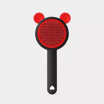 Cat comb, cute hair removal comb to remove floating hair, hair removal cleaner, one-click hair removal dog comb, needle comb, pet supplies.