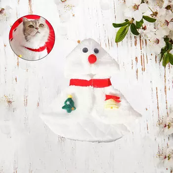 Cat Costume Cloak Christmas Cape Comfortable Cosplay Costumes Photography Prop Pet Dog S