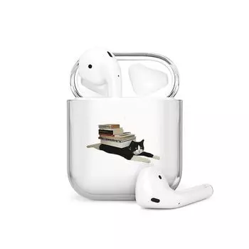 Cat Cute for Apple Wireless Bluetooth Headset AirPods Pro Protective Case 2 Generation Shell Airpods3 Protective Case Earphone Case Fourth Generation Apple Airpods Pro tpu transparent soft shell