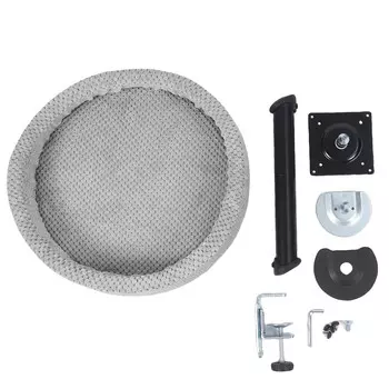 Cat Desk Bed Comfortable Desktop Attachment Cat Perch High Strength Iron Structure Desktop Kitten