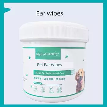 Cat Dog Use Ear Mite Removing Wipes Ear Dog Pet Supplies Meatus Acusticus Cleaning Feline Ear Mite Wipe Earwax Wipes Ear wipes