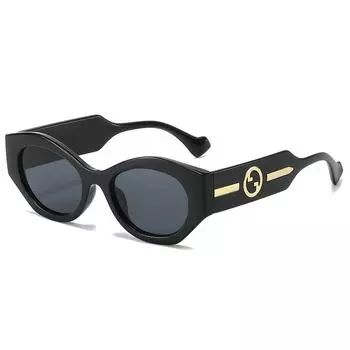 Cat Eye Sunscreen Sunglasses Men S High-Quality Travel Uv Protection Glasses Personalized Sunglasses Regular
