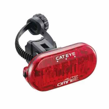 CAT EYE Tail Light OMNI3 AUTO 36mm x 75mm x Light Bicycle 21.9mm TL-AU135-R