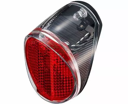 CAT EYE Tail Light Red Solar Charging Light Bicycle TL-SLR120