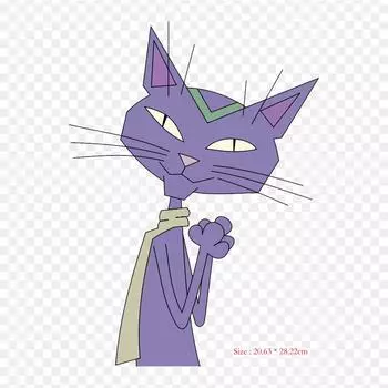 Cat Felidae термопечать с термопереносом, виниловые нашивки, наклейки для одежды, аппликации «сделай сам», моющиеся нашивки