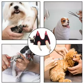 Cat Grooming Nail Cutting Pet Cat Accessories Bath Trimming Restraint Bag Anti Scratch Bite Fixed Bag Pet Beauty Hammock Hanging