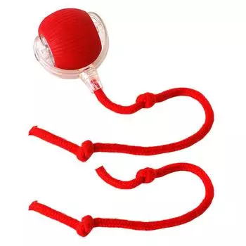 Cat Interactive Ball Toys Rechargeable Fast Rolling Ball for Indoor Cat Kitten / 1PCS зелёный