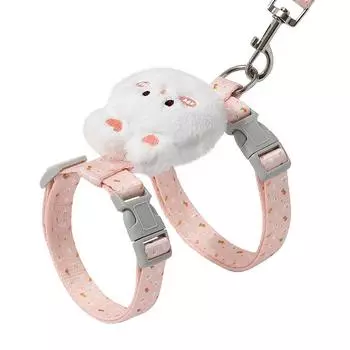 Cat leash Anti-lost Adjustable cat leash Kittens go out with chest straps Pet dog supplies S