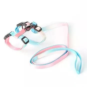 cat leash set special anti-break-free collar neck ring anti-break-free cat and dog supplies cat back traction F code