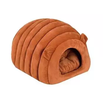 Cat Litter and Cat House for All Seasons Caterpillar Shape Winter Warm Cat Sleeping Bag Pet Supplies Cattery and Cat House 38*42*33cm
