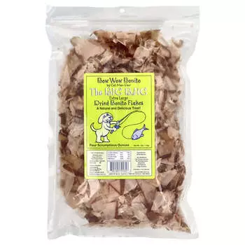 Cat-Man-Doo, Bow Wogadaito, большой пакет, очень большие сушеные хлопья бонито, для собак, 4 унции (114 г)