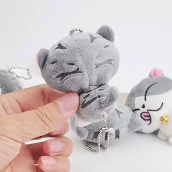 Cat Meow Коллекция Мини Плюшевые Мягкие Куклы Милый Маленький Кулон случайный цвет 8 cm
