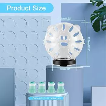 Cat Muzzle Anti-Bite Breathable Protective Space Hood Anti-Licking Grooming Mask Cats Bathing Grooming Bag Small Pets Supplies