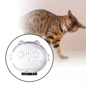 Cat Muzzle Pet Mouth Grooming Hood Lightweight Protect Space Breathable for Home Travel