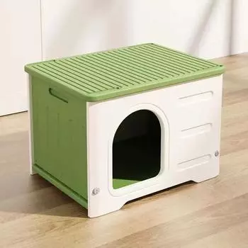 Cat Nest Dog Nest Four Seasons Universal Shelter Stray Cats Outdoor Nest Cat House Dog House Dog 53x41x38cm серый