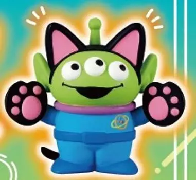 Cat Pixar Alien Ghost Play Figure [Чужой (Черный стиль)]