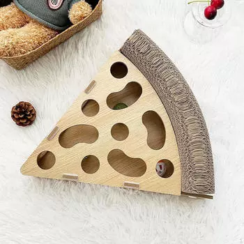 Cat Puzzle Toy Interactive Toys Activity Center Box Wooden Maze