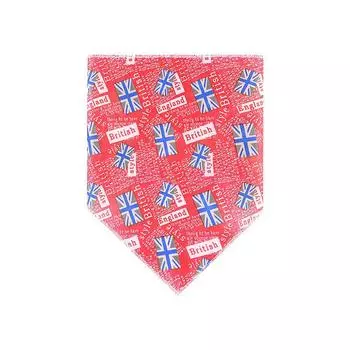 Cat saliva towel national flag shape pet triangle towel dog bib dog saliva towel pet supplies