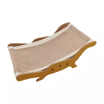 Cat Scratcher Bed Cats Modern Stylish Sofa Shaped Indoor Sleeping Cartoon Furniture Elevated 48cmx28cmx18cm