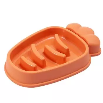 Кормушка для кошек Slow Feeder Prevent Chocking, 5 слотов, сглаживающая, противоскользящая, многофункциональная, из полипропилена, для кошачьего корма