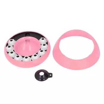 Cat Slow Feeding Bowl Brain Stimulation Interactive Self Entertainment Cat Slow Feeder for Health розовый