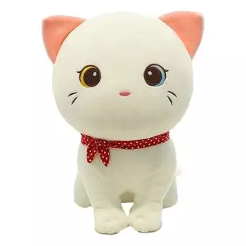 Cat Soft Cute Plush Toys Stuffed Pause Pillow Home Decor Gift Doll For Kids Girl