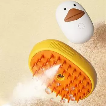 Cat Spray Massage Comb Cat Steam Comb One Click Spray Cat and Dog Universal De-Floating Hair Free Bathing Cleaning Supplies