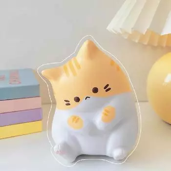 Cat Stress Relief Toy Squeeze Antistress Ball Cartoon Table Ornaments