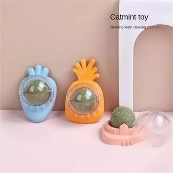 Cat Toy Lick Self Hi Creative Pet Supplies Happy Cat Stick Bite-resistant Pet Cat Mint Ball Toy