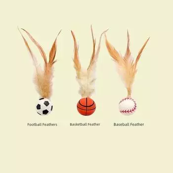 Cat Toy Self-Hi Relieving Stuffy Artifact Elastic Ball Interactive Weight Loss Consumption Physical Pet Supplies Complete Collection Funny Cat Stick Three Pack [Daily Play] 80% of Users Choose